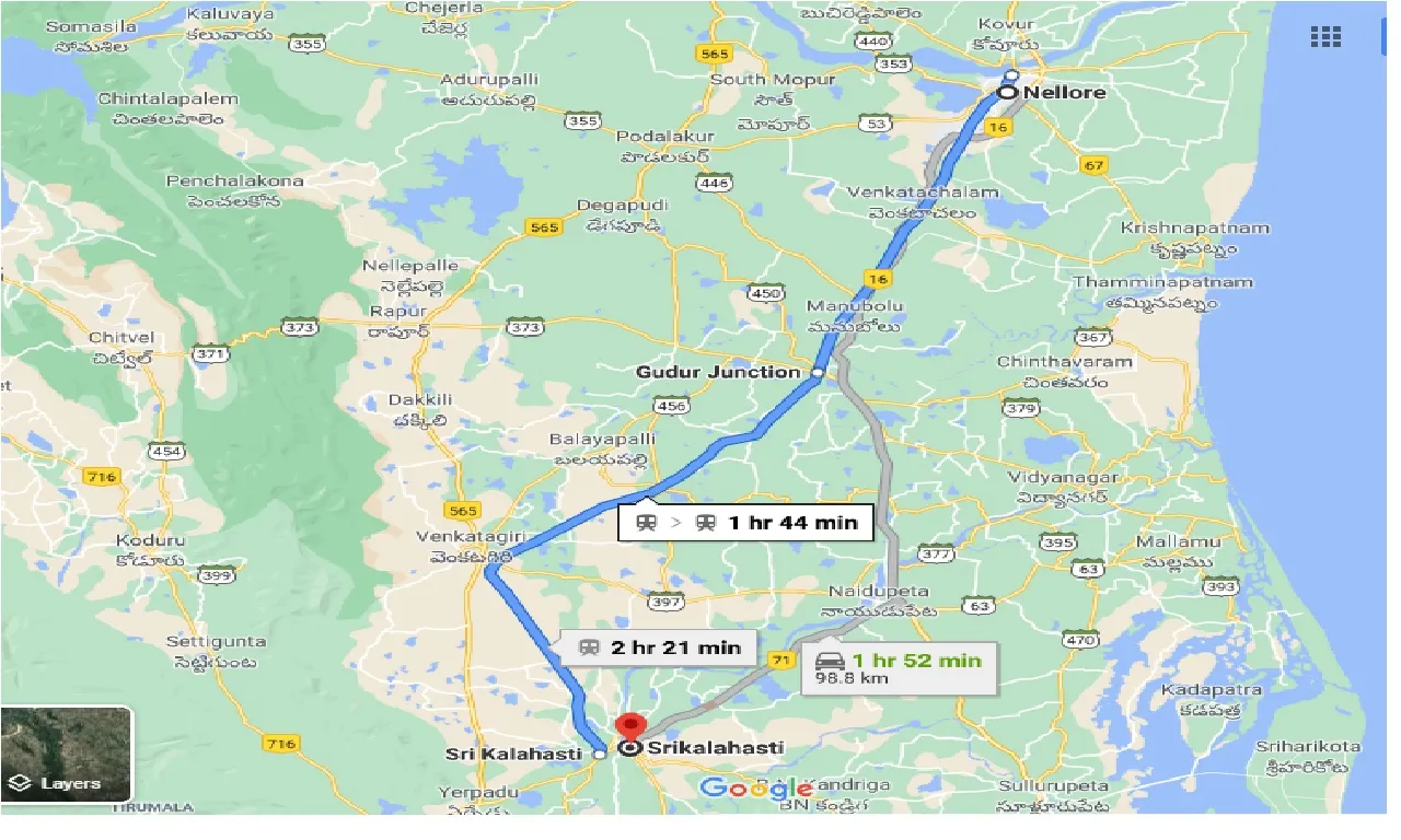 nellore-to-srikalahasti-taxi