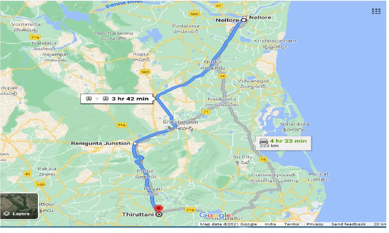nellore-to-thiruttani-taxi