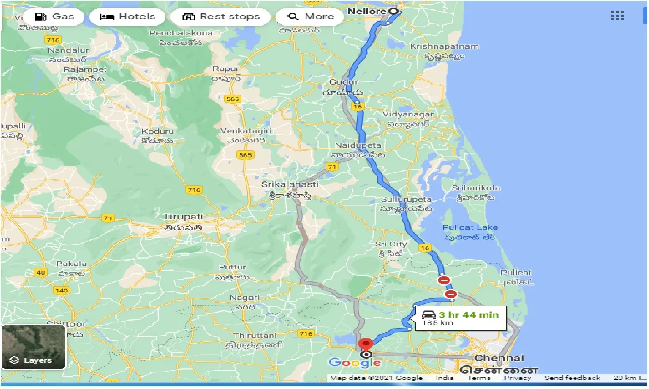 nellore-to-thiruvallur-one-way