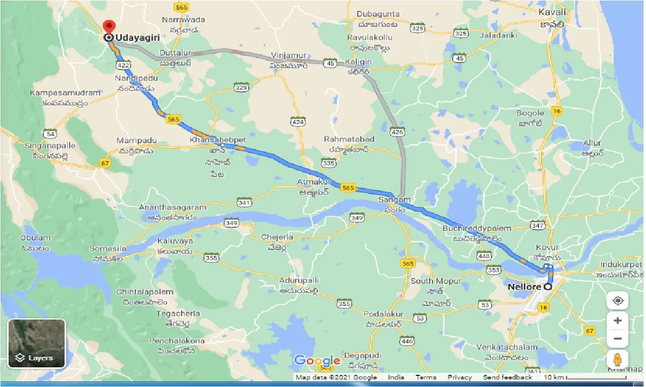 nellore-to-udayagiri-taxi