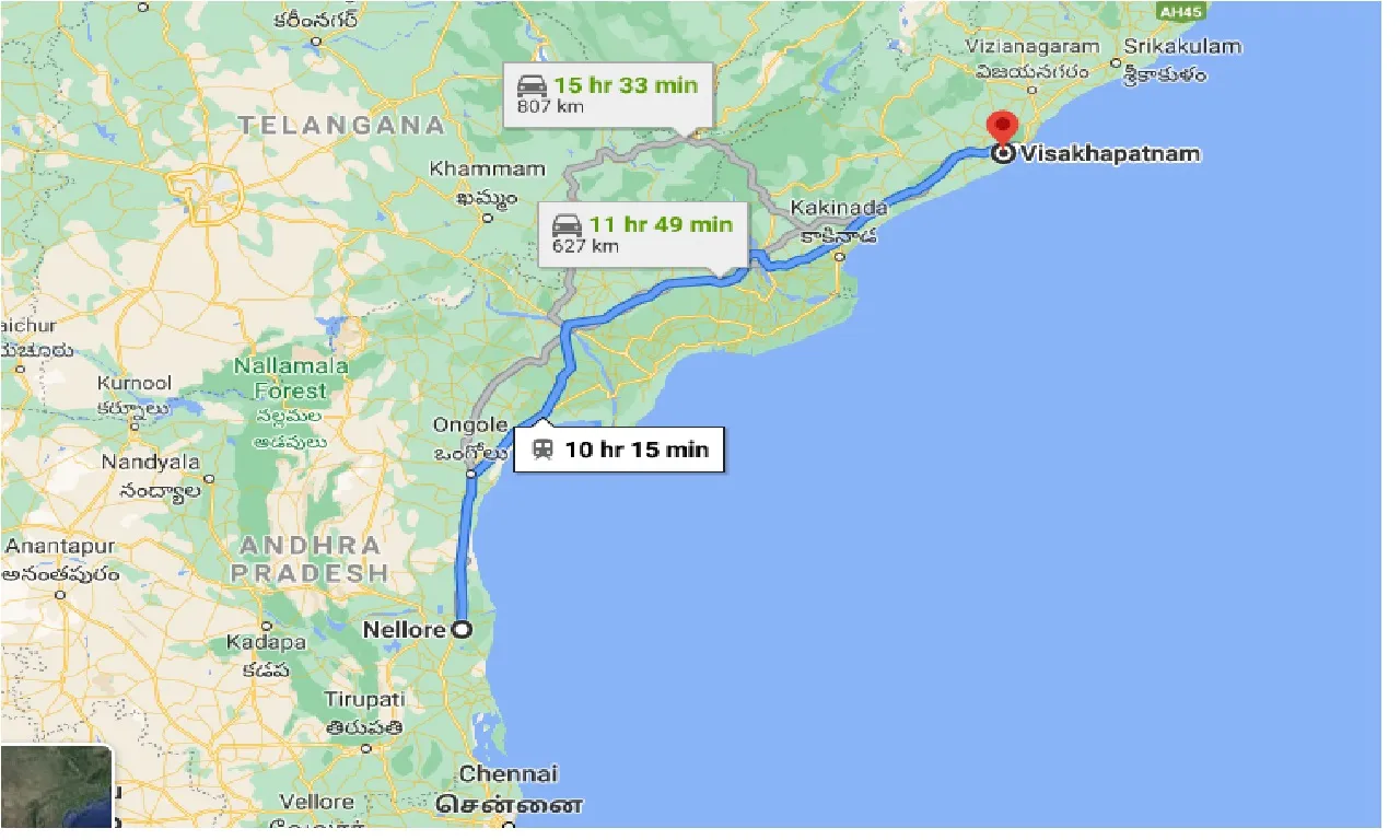 nellore-to-visakhapatnam-taxi