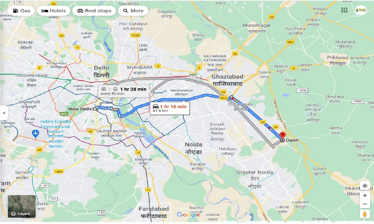 new-delhi-to-dadri-round-trip