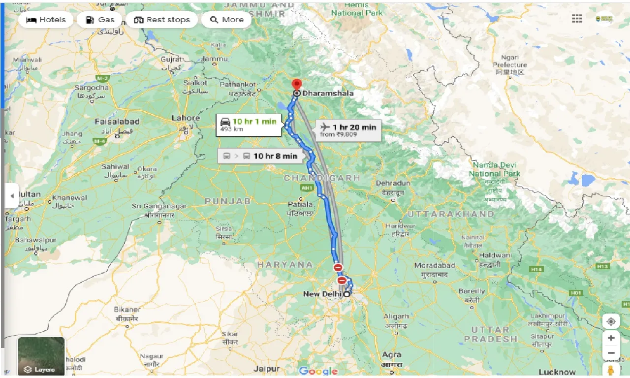 new-delhi-to-dharamsala-one-way