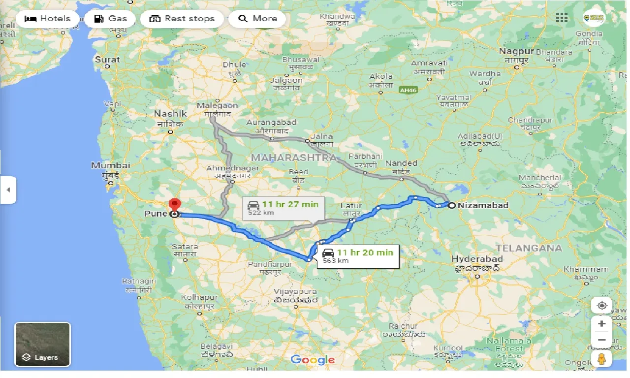 nizamabad-to-pune-round-trip