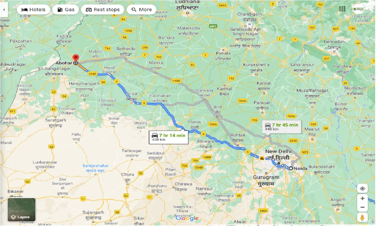noida-to-abohar-round-trip