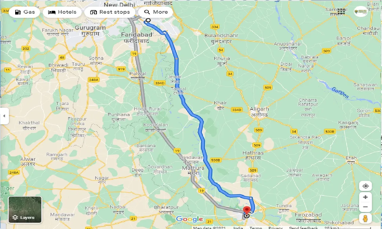 noida-to-agra-round-trip