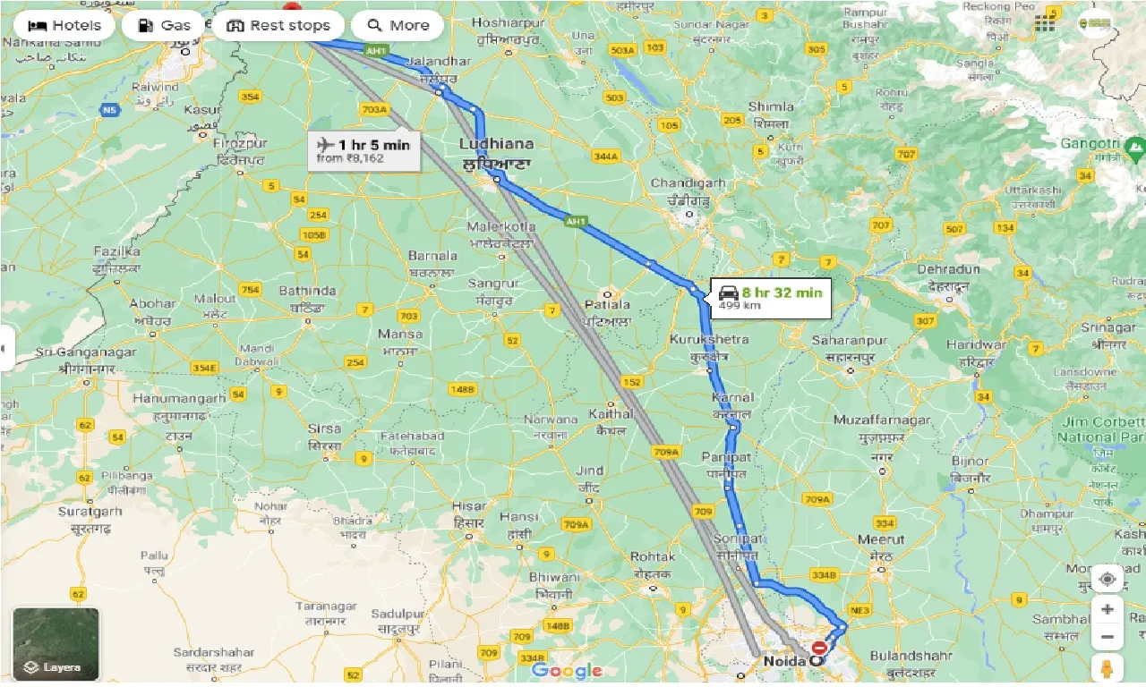 noida-to-amritsar-one-way