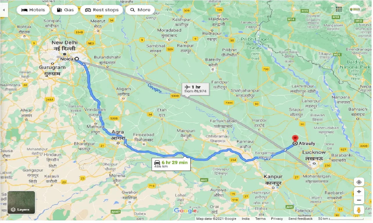 noida-to-atrauli-round-trip