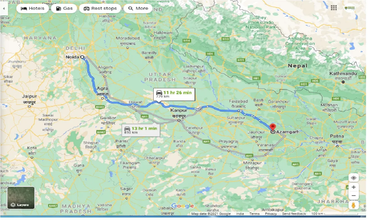 noida-to-azamgarh-one-way