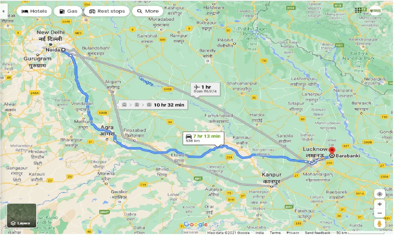 noida-to-barabanki-one-way
