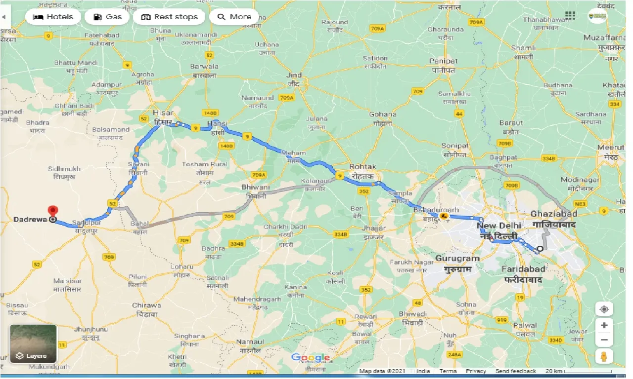 noida-to-dadrewa-round-trip