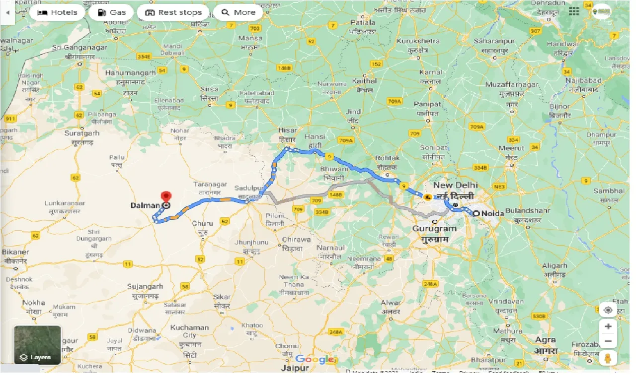 noida-to-dalman-one-way