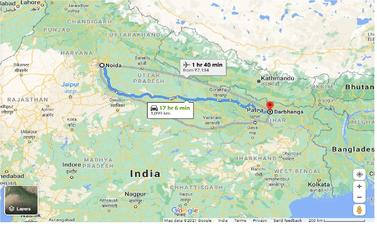 noida-to-darbhanga-one-way