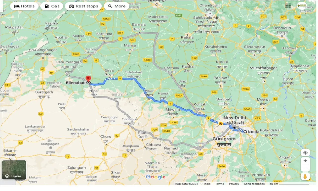 noida-to-ellenabad-one-way