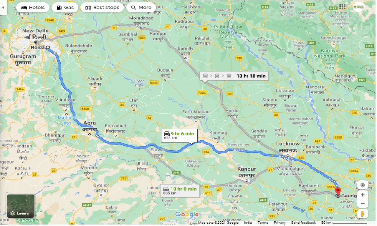 noida-to-gauriganj-round-trip