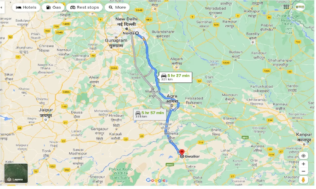 noida-to-gwalior-one-way
