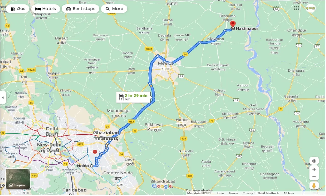noida-to-hastinapur-round-trip