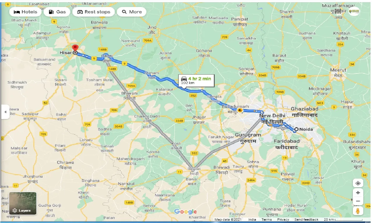 noida-to-hisar-one-way