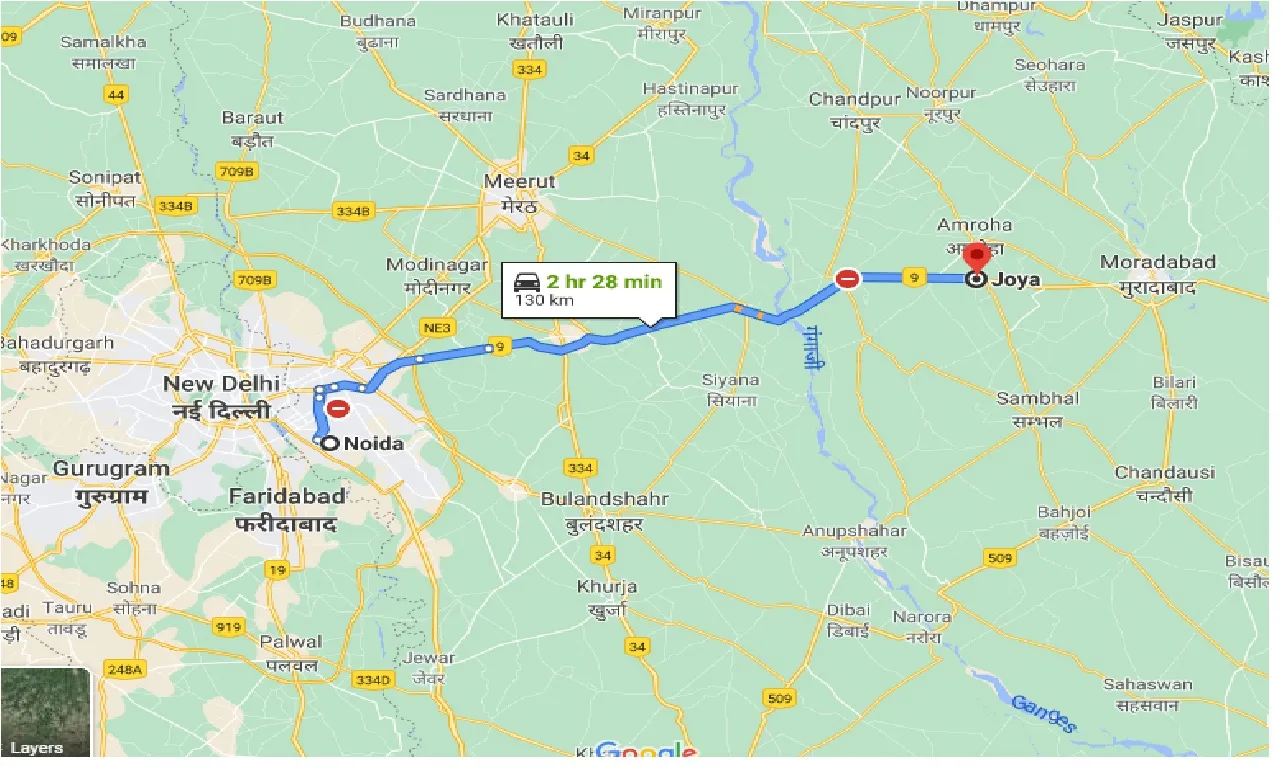 noida-to-joya-one-way