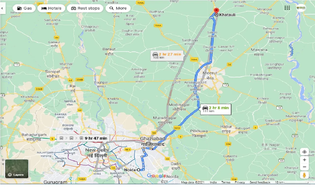 noida-to-khatauli-round-trip