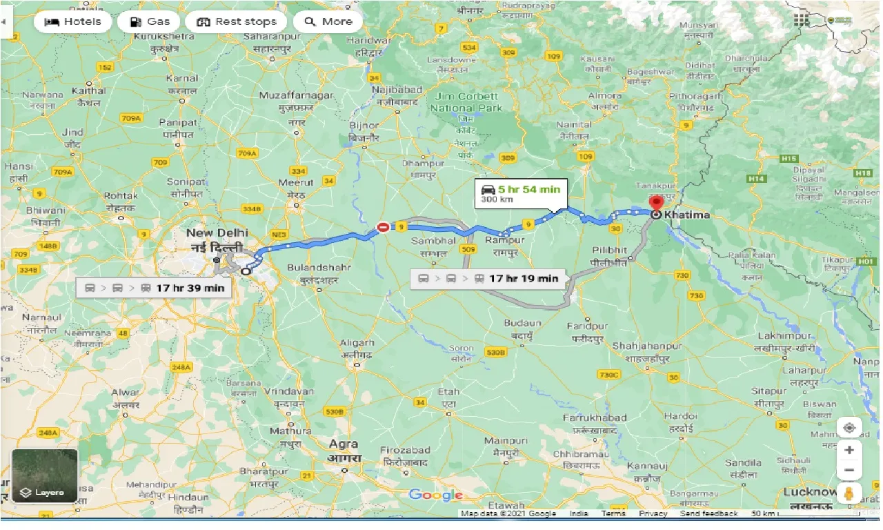 noida-to-khatima-one-way