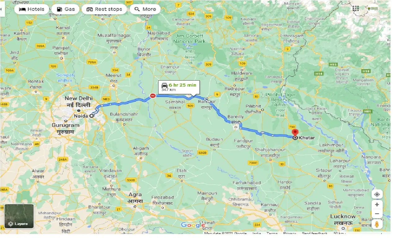 noida-to-khutar-round-trip