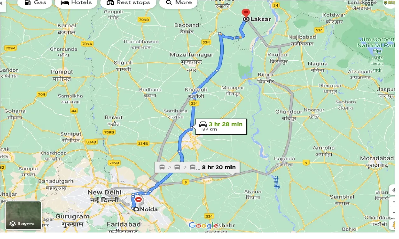 noida-to-laksar-one-way