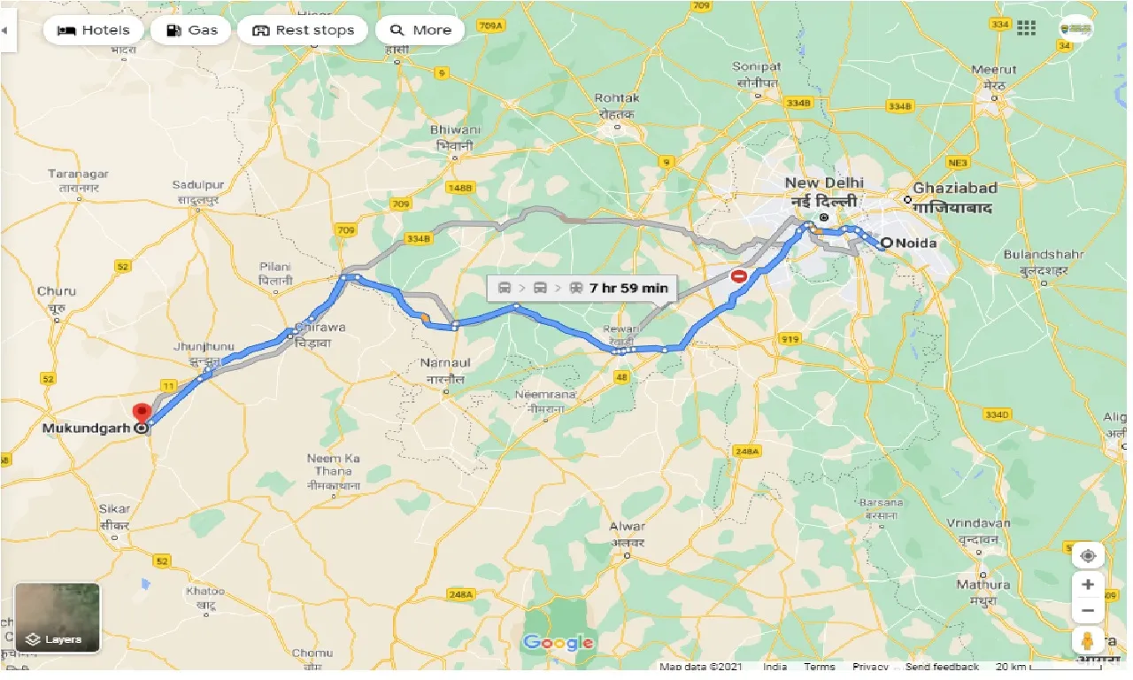 noida-to-mukundgarh-round-trip