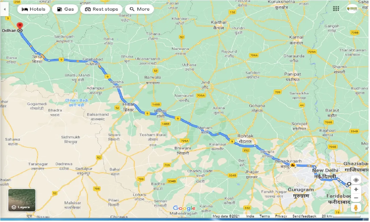 noida-to-odhan-round-trip