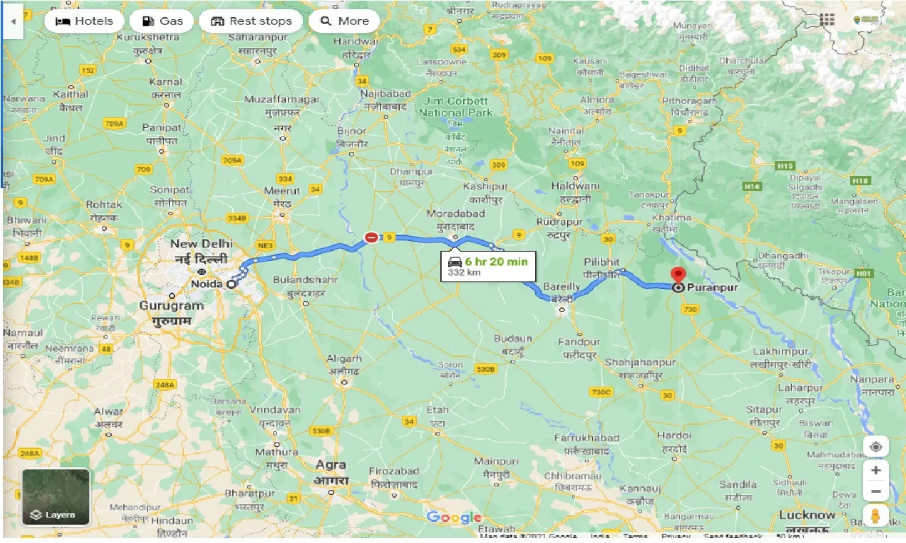 noida-to-puranpur-round-trip