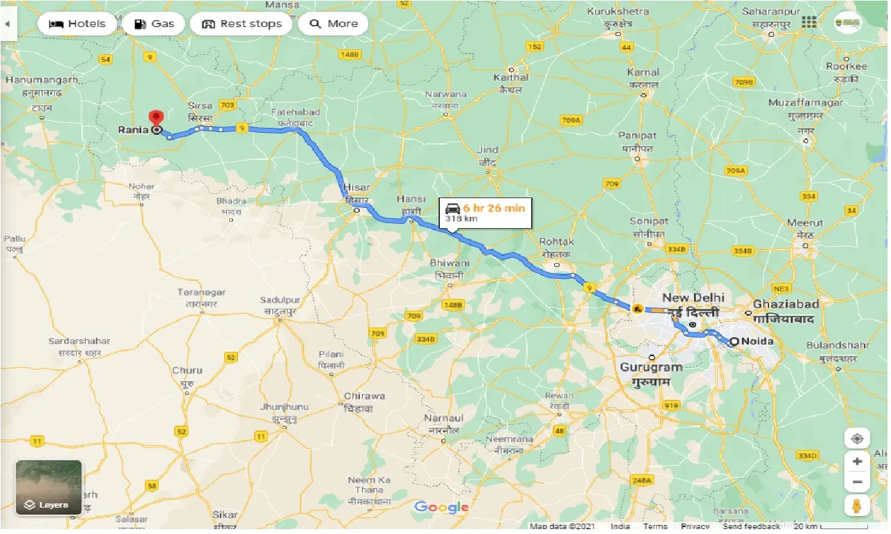 noida-to-rania-round-trip