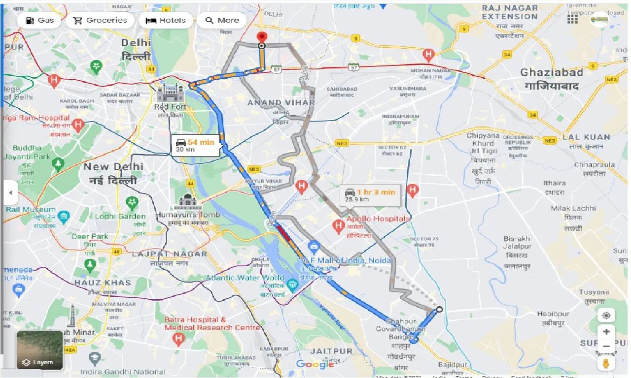 noida-to-shahdara-one-way