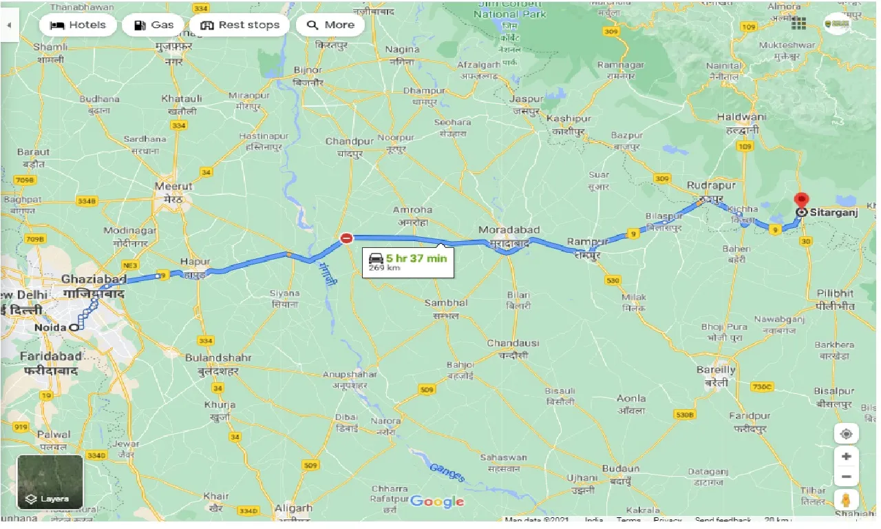 noida-to-sitarganj-one-way