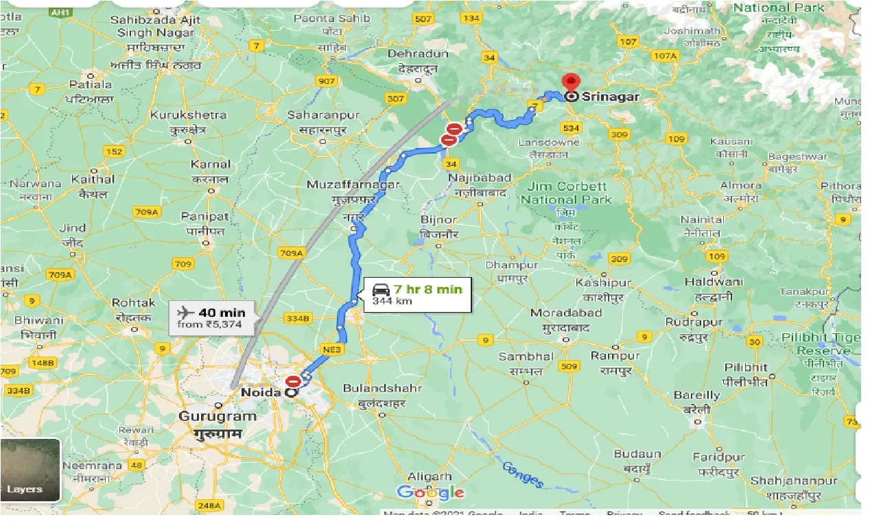 noida-to-srinagar-uk-one-way