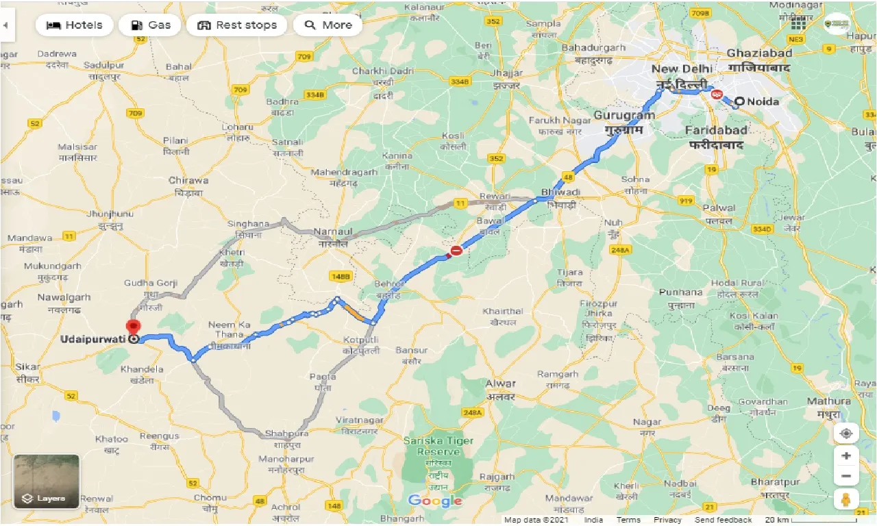 noida-to-udaipurwati-round-trip