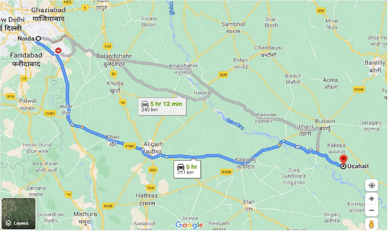 noida-to-usahait-one-way