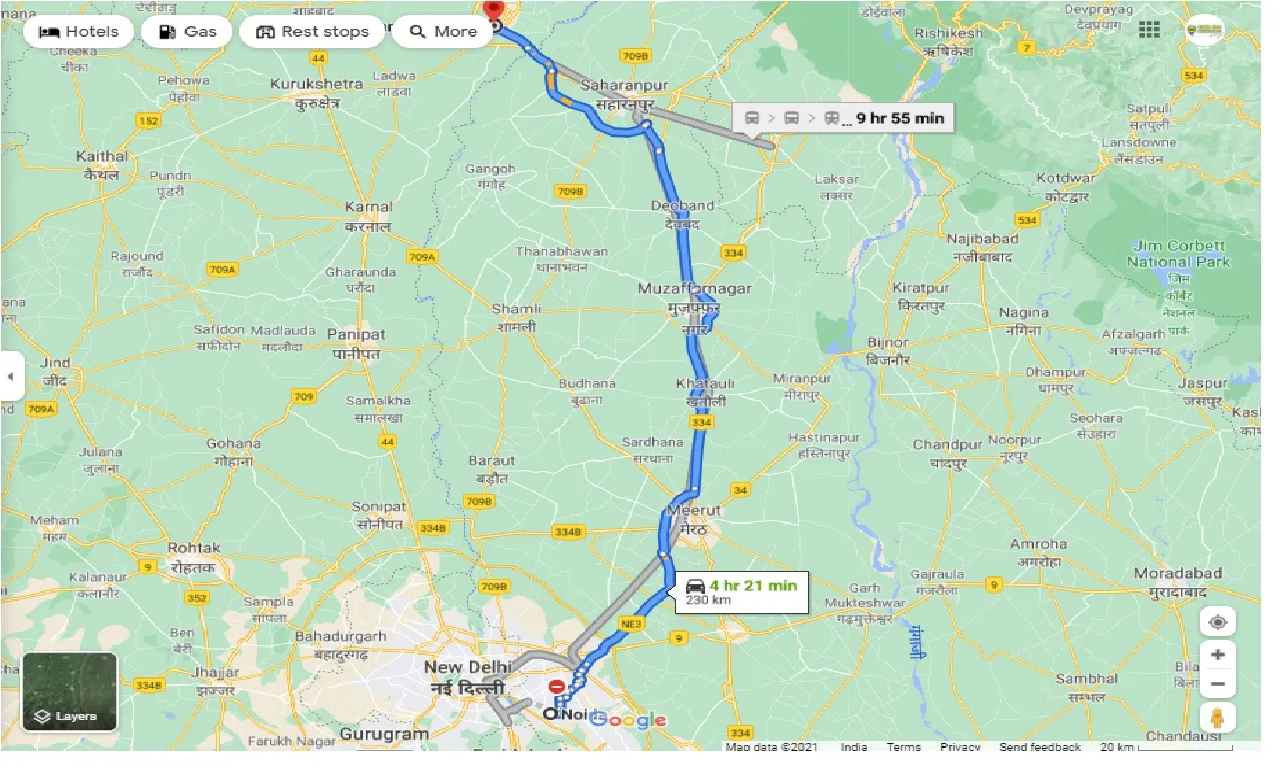 noida-to-yamunanagar-one-way
