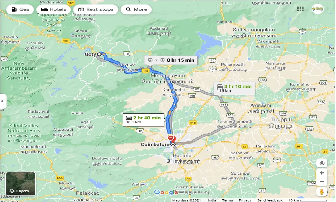 ooty-to-coimbatore-round-trip