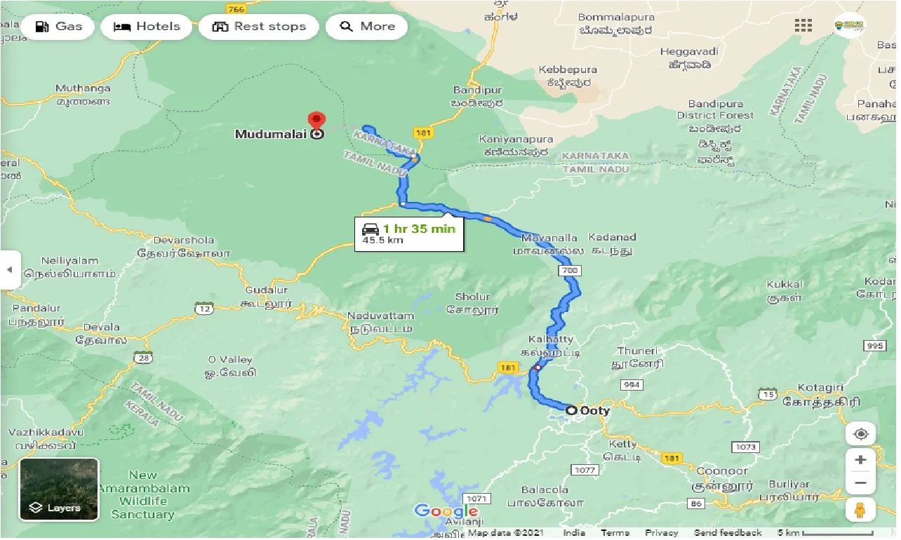 ooty-to-mudumalai-round-trip