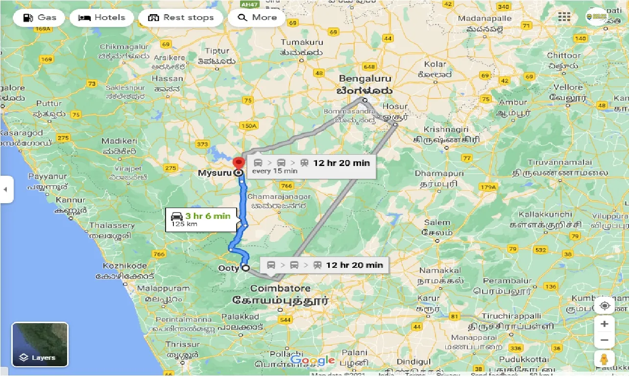 ooty-to-mysore-one-way