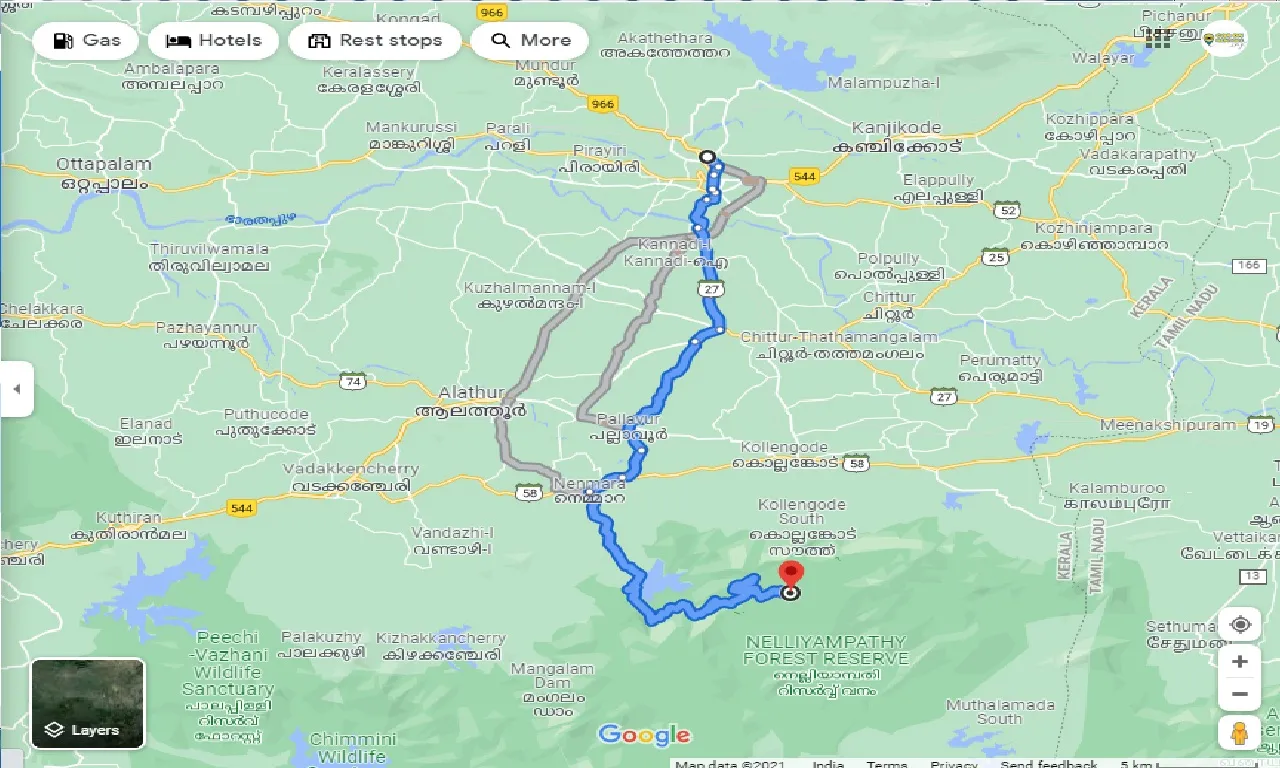palakkad-to-nelliyampathy-round-trip
