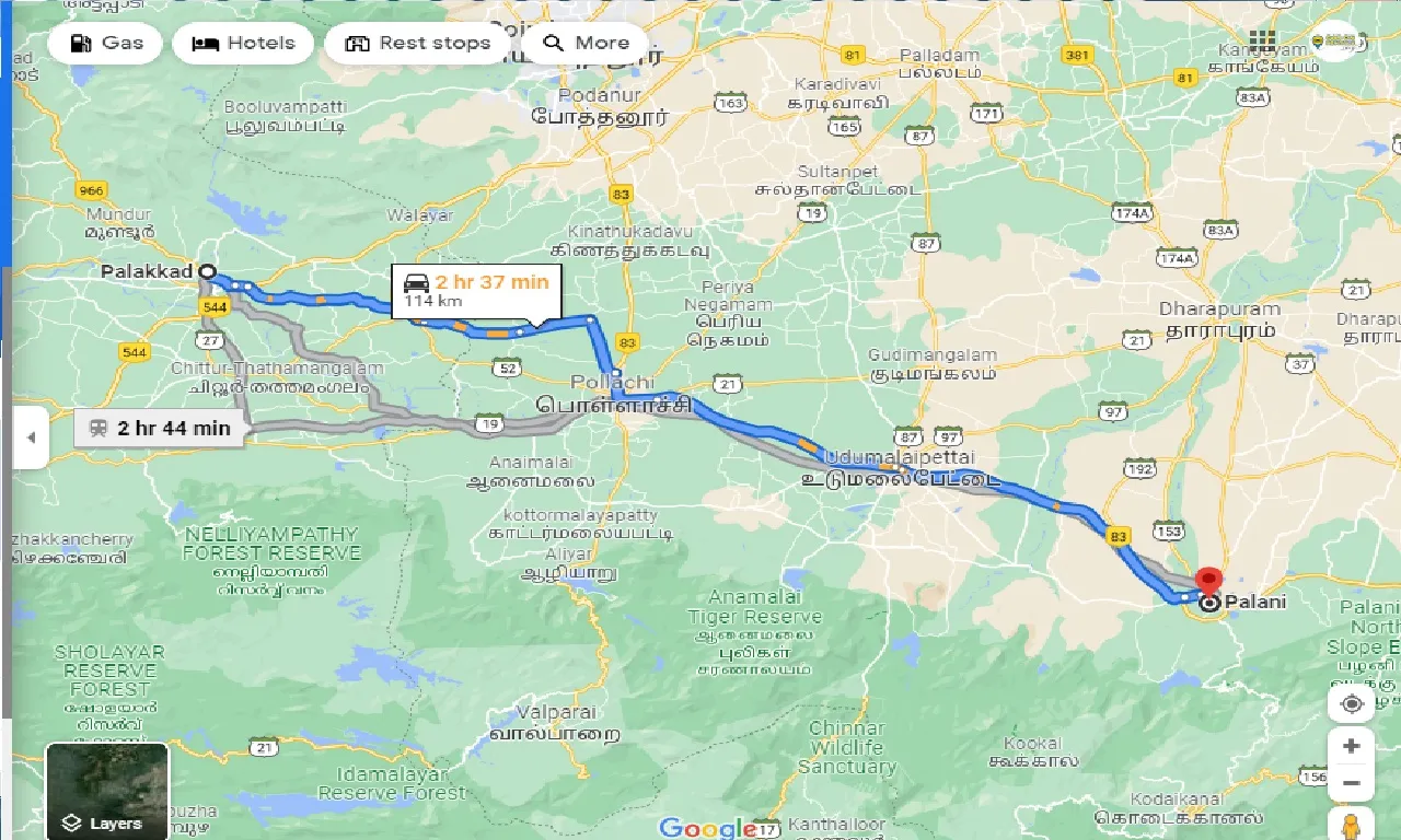 palakkad-to-palani-round-trip
