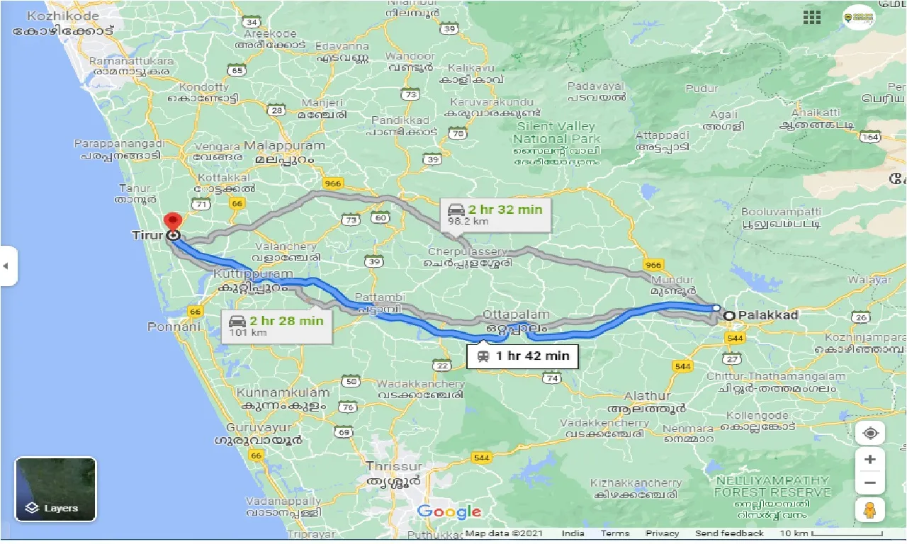 palakkad-to-tirur-one-way