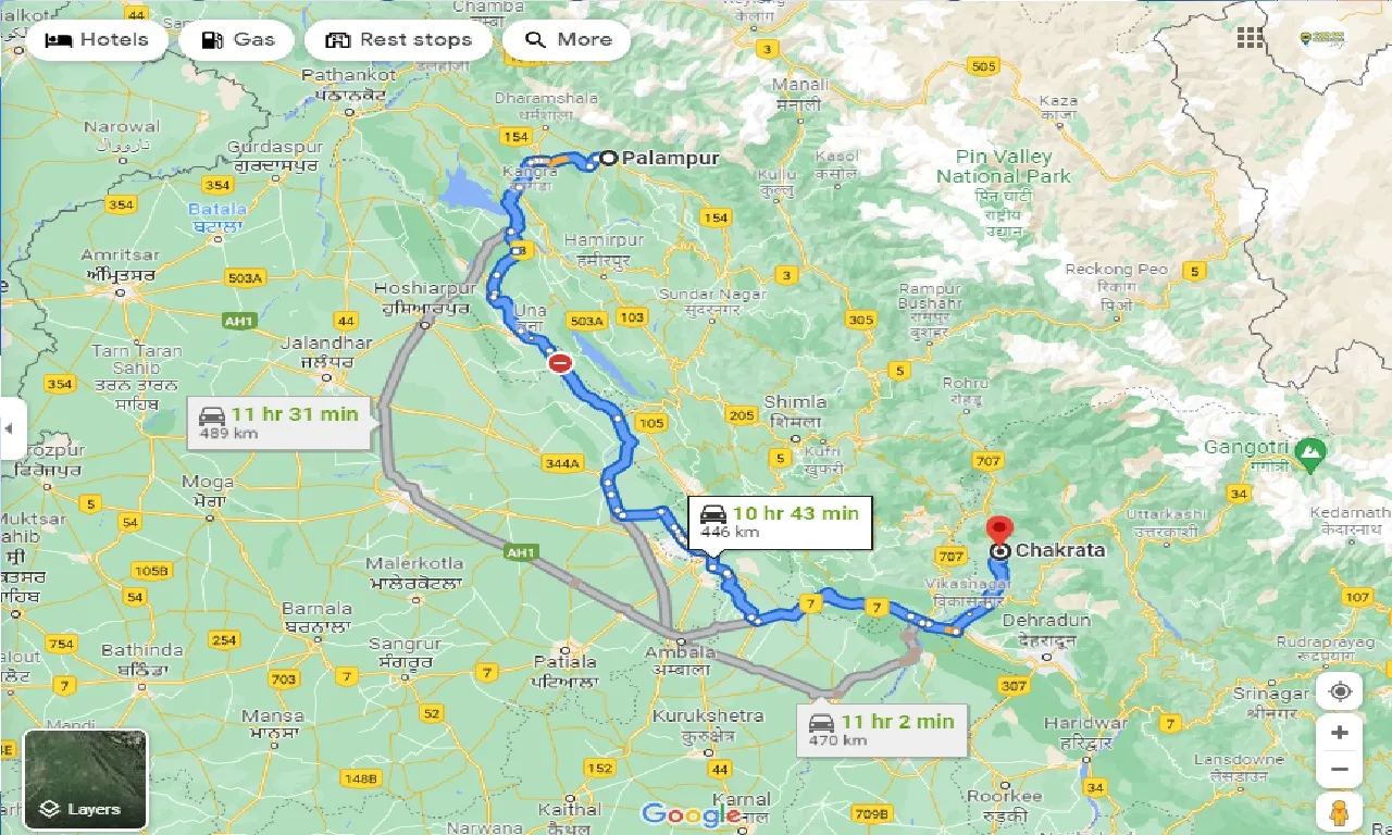 palampur-to-chakrata-one-way
