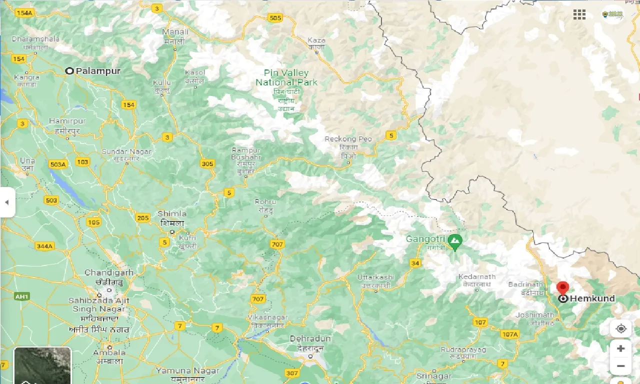 palampur-to-hemkund-one-way