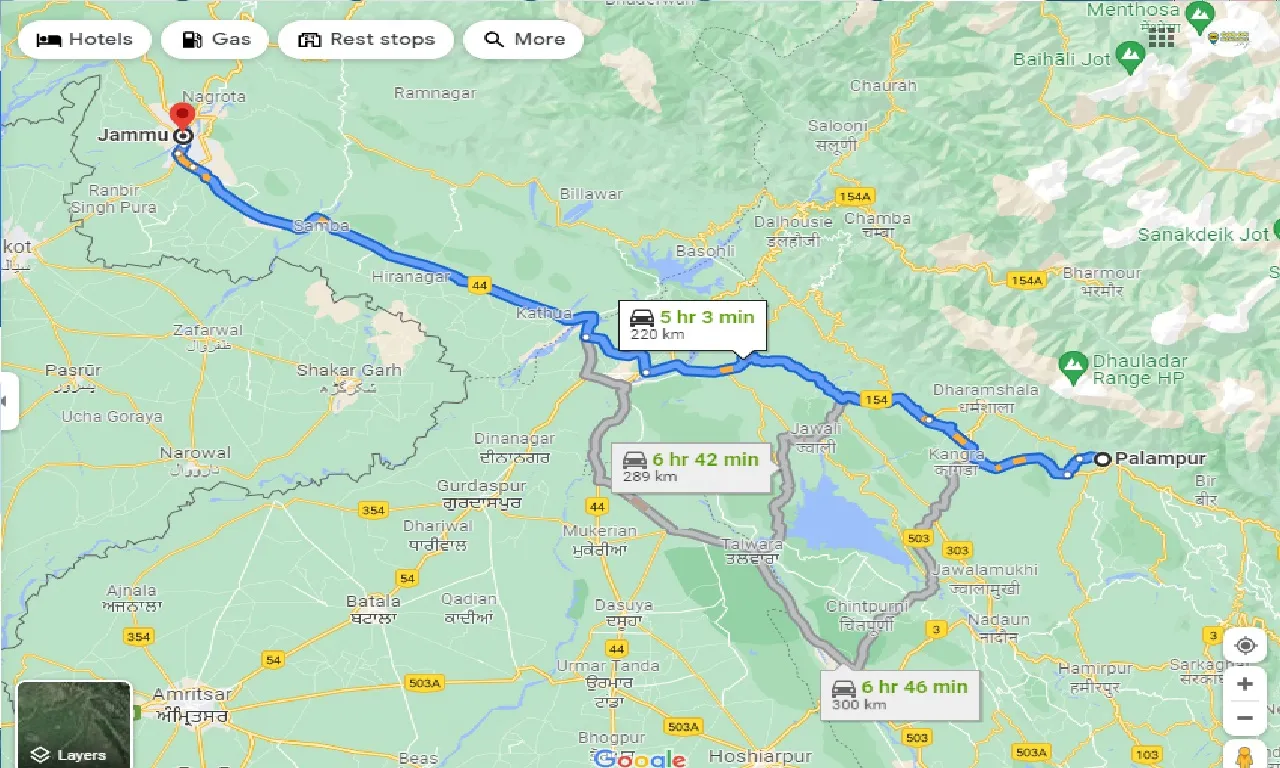 palampur-to-jammu-one-way