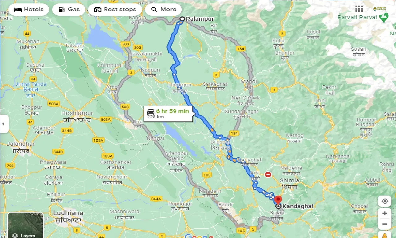 palampur-to-kandaghat-one-way