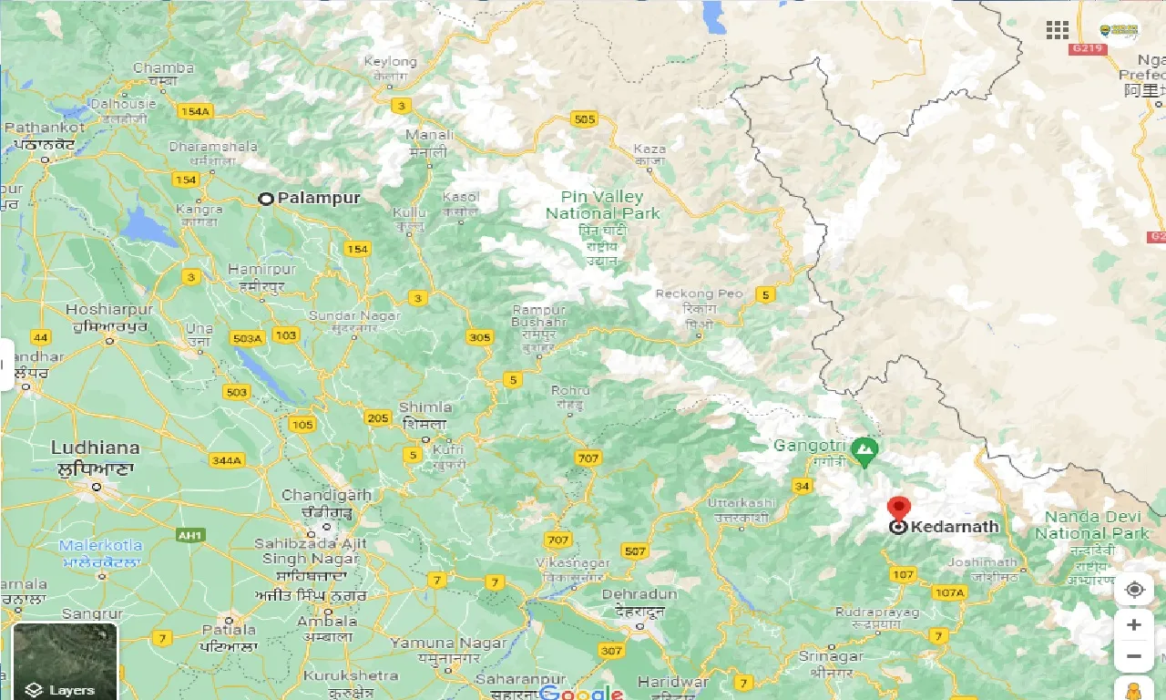 palampur-to-kedarnath-taxi