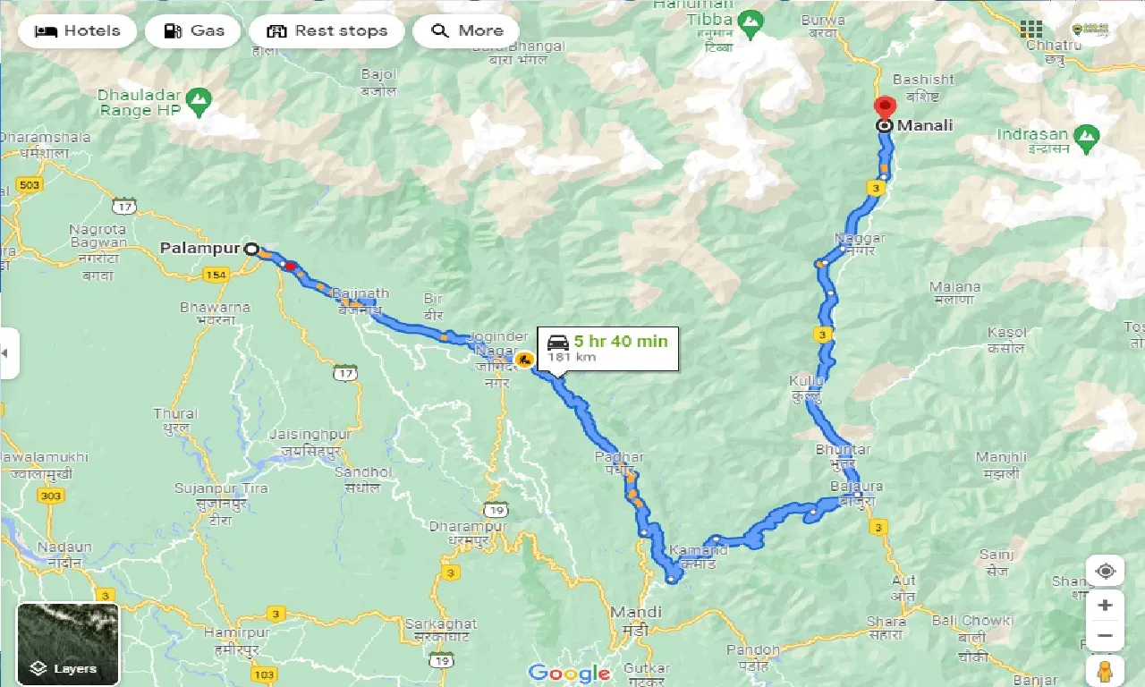palampur-to-manali-taxi