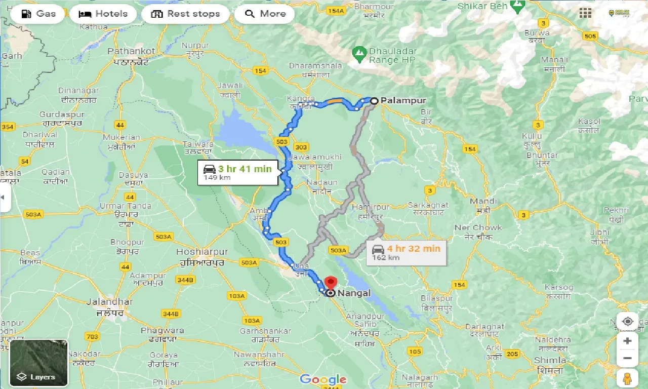 palampur-to-nangal-one-way